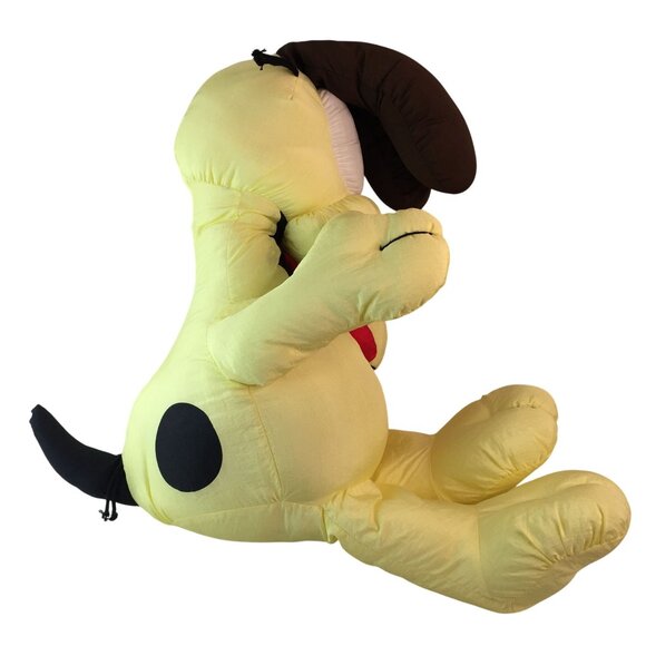 Vintage Spencer Gifts Yellow Odie Plush 30" Nylon Garfield Puppy Dog 1990 w/tags - Picture 5 of 10